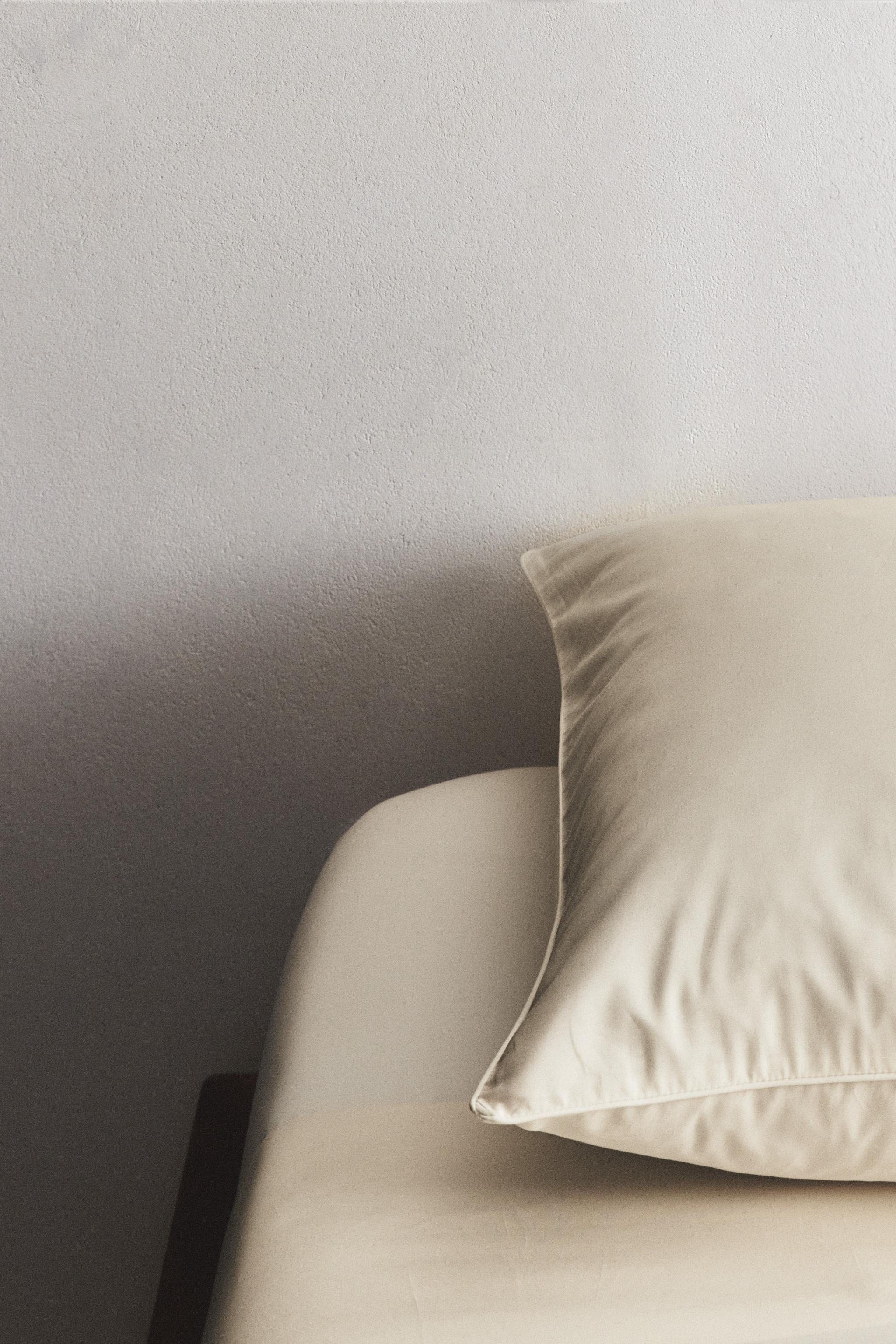 PERCALE COTTON FITTED SHEET | 11.8" THICK (300 THREAD COUNT)